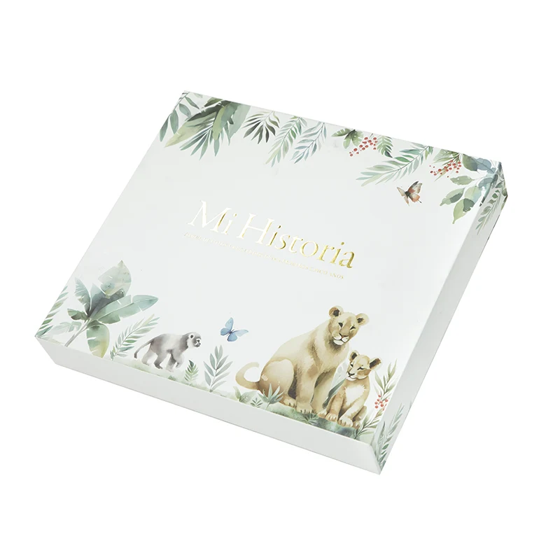 Notitieboek voor dagelijkse groei voor baby's met harde kaft