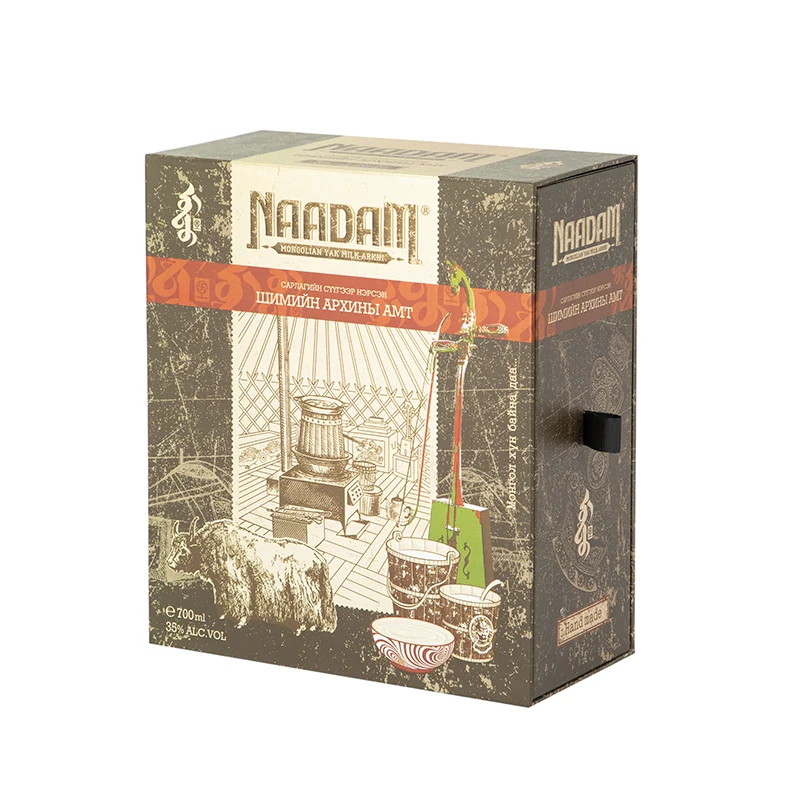 Logo geschenkpapier doos afdrukken